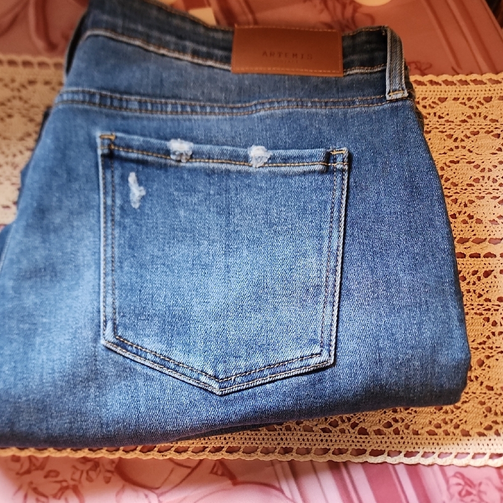 NWT Plus Size Artemis Vintage Blue Denim Jeans